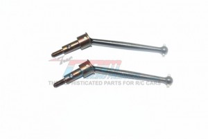 GPM FL047SR-OC HARDEN STEEL #45 REAR CVD DRIVE SHAFT WITH SPRING STEEL JOINT  X-RIDER 1/8 FLAMINGO - FL047SR-OC