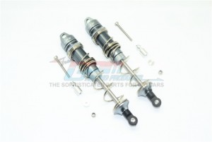 GPM MAK135RA ALUMINUM REAR DOUBLE SECTION SPRING DAMPERS 135MM ARRMA 1/8 OUTCAST 6S BLX STUNT TRUCK - MAK135RA-GS-S-BEBK