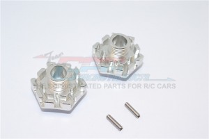 GPM XO006 ALUMINIUM WHEEL HEX CLAW 0mm TRAXXAS XO-01 SUPER CAR - XO006-S