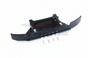 GPM TRX4330FG ALUMINUM FRONT BUMPER+SKID PLATE FOR TRX-4 MERCEDES-BENZ TRAXXAS TRX-4 MERCEDES-BENZ G500 82096-4 - TRX4330FG-BK