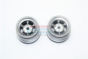 GPM FL8896W/+2MM ALUMINUM +2MM 6 LUG REAR RIM  1/8 RC X-Rider Flamingo - FL8896W/+2MM-GS