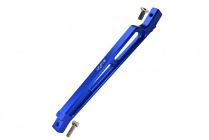 GPM MAT016F ALUMINUM FRONT CHASSIS BRACE AR320445 ARRMA TALION ARA106048 - BLUE - MAT016F-B