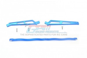 GPM MAT2516FR ALUMINUM CENTER BRACE BAR CHASSIS BRACE ARRMA TALION ARA106048 - MAT2516FR-B