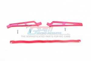 GPM MAT2516FR ALUMINUM CENTER BRACE BAR CHASSIS BRACE ARRMA TALION ARA106048 - MAT2516FR-R