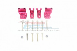GPM  TRX4029FRBZ ALUMINUM ADJUSTABLE F+R DAMPER MOUNT (MULTIPLE POSITIONING HOLES) TRAXXAS TRX-4 BENZ G500, FORD BRONCO 82046-4, BLAZER 82076-4 - RED - TRX4029FRBZ-R