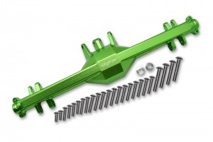 GPM UDR013B ALUMINUM REAR AXLE HOUSING (WITHOUT CARRIER)  1/7 UNLIMITED DESERT RACER PRO-SCALE 4X4 85076-4 - GREEN - UDR013B-G