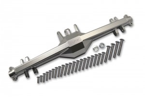 GPM UDR013B ALUMINUM REAR AXLE HOUSING (WITHOUT CARRIER)  1/7 UNLIMITED DESERT RACER PRO-SCALE 4X4 85076-4 - SILVER - UDR013B-S
