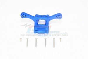 GPM RK028 ALUMINUM FRONT SHOCK TOWER 1/10 4WD ROCK REY BRUCHLESS ROCK RACER LOS03009T1/T2 - BLUE - RK028-B