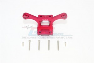 GPM RK028 ALUMINUM FRONT SHOCK TOWER 1/10 4WD ROCK REY BRUCHLESS ROCK RACER LOS03009T1/T2 - RED - RK028-R