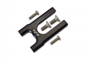 GPM MAK017A ALUMINUM CENTER DIFF MOUNT - FRONT 2019 KRATON ARA106040T1, ARA106040T2 / TYPHON ARA106046 / TALION ARA106048 / OUTCAST ARA106060 / NOTORI ... - MAK017A-BK