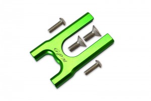 GPM MAK017A ALUMINUM CENTER DIFF MOUNT - FRONT 2019 KRATON ARA106040T1, ARA106040T2 / TYPHON ARA106046 / TALION ARA106048 / OUTCAST ARA106060 / NOTORIOUS ARA106044T1, ARA106044T2 - GREEN - MAK017A-G