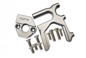 GPM MAK018A ALUMINUM CENTER DIFFERENTIAL (REAR) + MOTOR MOUNT2019 KRATON ARA106040T1, ARA106040T2 / TYPHON ARA106046 / TALION ARA106048 / OUTCAST ARA106060 / NOTORIOUS ARA106044T1, ARA106044T2 - SILVER - MAK018A-S