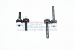 GPM ES201FRA ALUMINUM FRONT REAR MAGNETIC BODY POSTS 1/10 ELEMENT RC ENDURO SENDERO TRAIL TRUCK 40100 - ES201FRA-BK