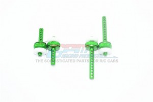 GPM ES201FRA ALUMINUM FRONT REAR MAGNETIC BODY POSTS 1/10 ELEMENT RC ENDURO SENDERO TRAIL TRUCK 40100 - ES201FRA-G