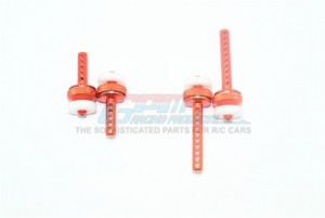 GPM ES201FRA ALUMINUM FRONT REAR MAGNETIC BODY POSTS 1/10 ELEMENT RC ENDURO SENDERO TRAIL TRUCK 40100 - ES201FRA-OR
