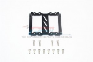 GPM ES024 ALUMINUM FRONT SERVO MOUNT ELEMENT RC 1/10 ENDURO SENDERO TRAIL TRUCK 40100 - BLACK - ES024-BK