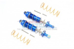 GPM TXMS125F/R ALUMINUM FRONT/REAR THICKENED SPRING DAMPERS 125MM 1/10 4WD MAXX MONSTER TRUCK 89076-4 - BLUE - TXMS125F/R-B-S
