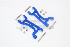 GPM TXMS054F/R ALUMINIUM FRONT / REAR UPPER ARMS  1/10 4WD MAXX MONSTER TRUCK 89076-4 1/8 MAXX SLASH 6S 102076-4 - TXMS054F/R-B