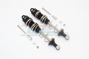 GPM MAT125R ALUMINUM REAR DOUBLE SECTION SPRING DAMPERS 105MM 1/8 RC TALION 6S BLX SPEED TRUGGY - BLACK - MAT125R-BK-S