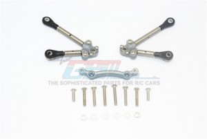 GPM GT049FT TITANIUM FRONT TIE RODS WITH STABILIZER FOR C HUB TRAXXAS 1/10 4WD FORD GT4-TEC 2.0 - GT049FT-GS
