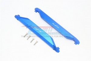 GPM TXMS014 8923 ALUMINUM CHASSIS NERF BARS 1/10 RC TRAXXAS MAXX MONSTER - BLUE - TXMS014-B