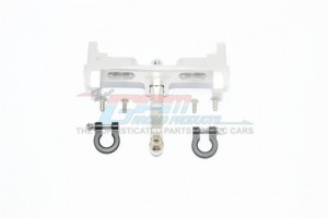GPM SCX2U330R ALUMINIUM REAR BUMPER MOUNT D-RINGS TOW HOOK AXIAL RACING SCX10-II CRAWLER AXI31634 - SCX2U330R-S