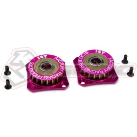 3RACING SAK-XS304/V3/PK 7075 Aluminum Gear Adaptor With 19T Aluminum Pully For Sakura XI Sport Ver.3 - SAK-XS304/V3/PK