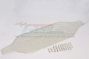 GPM XO016 ALUMINIUM 4MM MAIN CHASSIS TRAXXAS XO-01 SUPER CAR - XO016-S