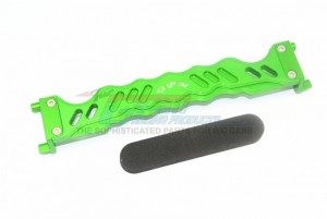 GPM TXMS0126 ALUMINUM BATTERY HOLD-DOWN 1/10 RC TRAXXAS MAXX MONSTER - GREEN - TXMS0126-G