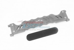 GPM TXMS0126 ALUMINUM BATTERY HOLD-DOWN 1/10 RC TRAXXAS MAXX MONSTER - TXMS0126-GS