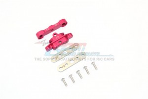 GPM TXMS008 ALUMINUM FRONT LOWER ARM TIE BAR MOUNT 1/10 RC TRAXXAS MAXX / 1/8 MAXX SLASH 6S MONSTER - RED - TXMS008-R