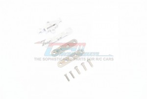 GPM TXMS009 ALUMINUM REAR  LOWER ARM TIE BAR MOUNT 1/10 RC TRAXXAS MAXX / MAXX W/WIDE MAXX MONSTER - SILVER - TXMS009-S