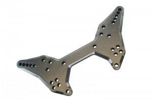 GPM MAF030 ALUMINUM REAR SHOCK TOWER1/7 4WD INFRACTION 6S BLX ALL-ROAD STREET BASH - GUN SILVER - MAF030-GS