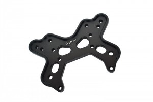 GPM MAT028 ALUMINUM FRONT SHOCK TOWER AR330498 ARRMA 1/8 4WD TALION 6S BLX ARA106048 - MAT028-BK