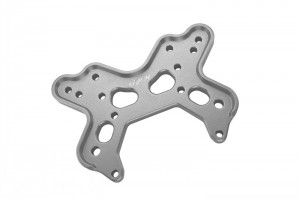 GPM MAT028 ALUMINUM FRONT SHOCK TOWER AR330498 ARRMA 1/8 4WD TALION 6S BLX ARA106048 - SILVER - MAT028-S