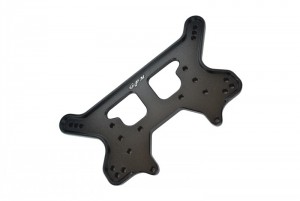 GPM MAT030 ALUMINUM REAR SHOCK TOWER AR330499 1/8 4WD TALION 6S BLX ARA106048 - MAT030-BK